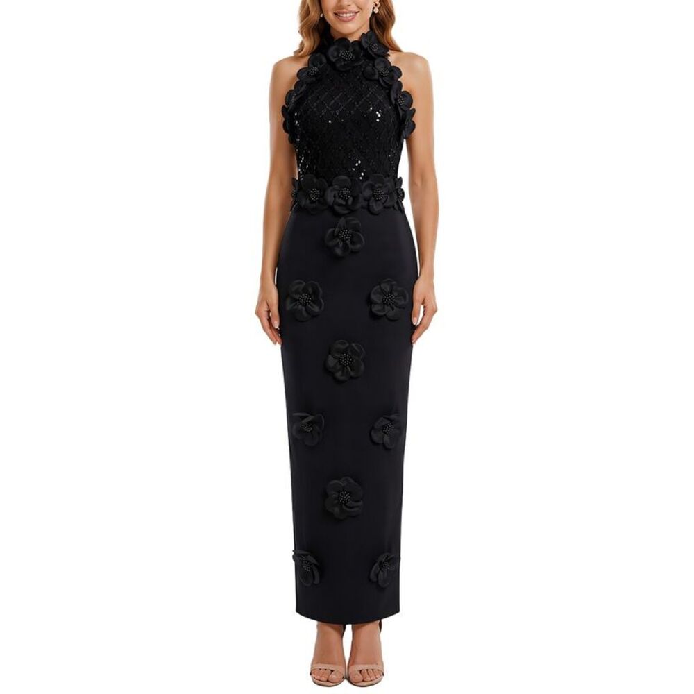 Amanda Royal Womens Maxi Dress